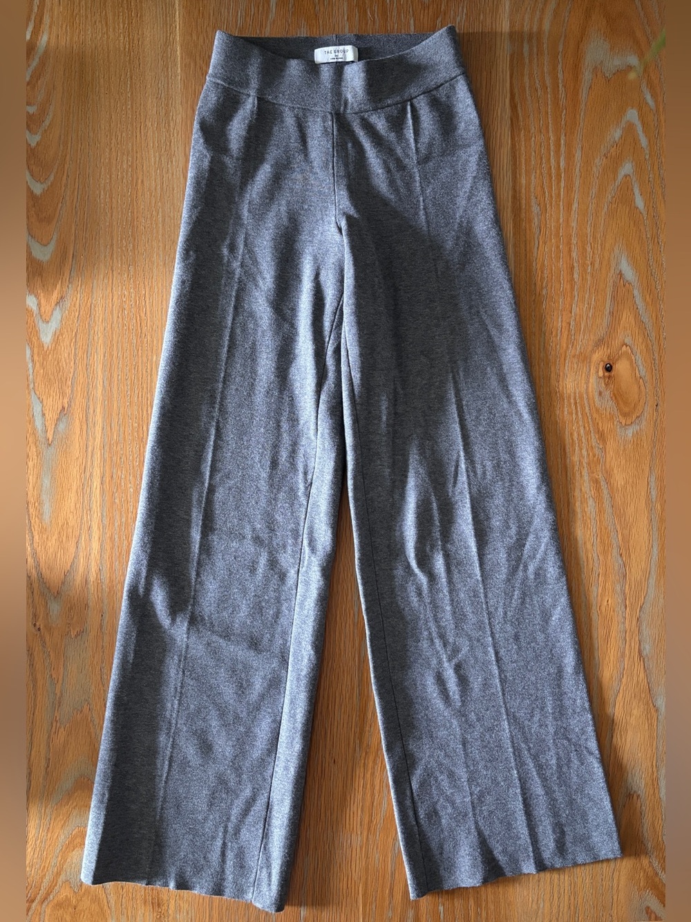 Aritzia "The Group" Wide-Leg Pants – 2XS – Grey